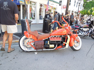 Poker Run 2012 photo - Duval Street, Key West